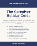 The Caregiver Holiday Guide