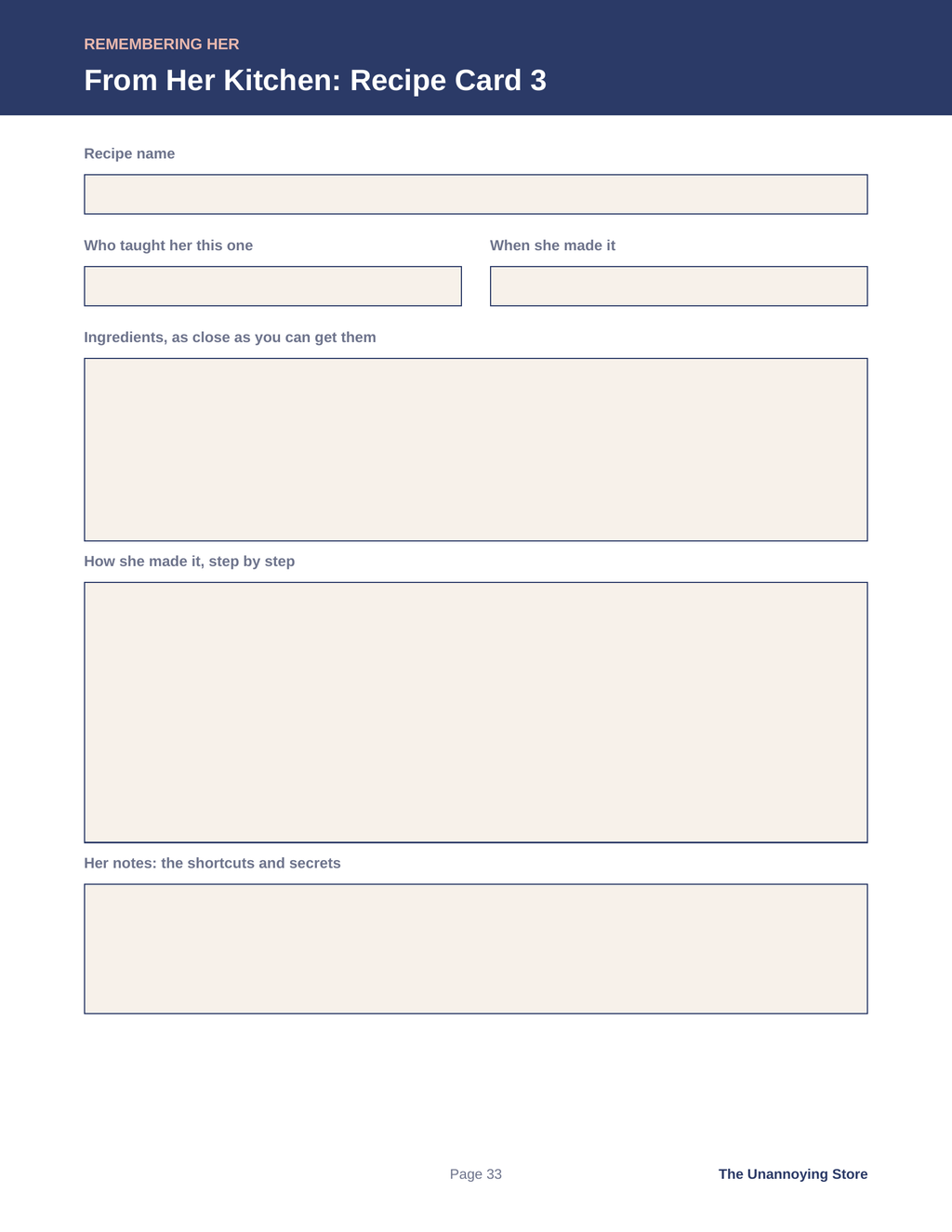 Grief Journal for the Loss of a Mother