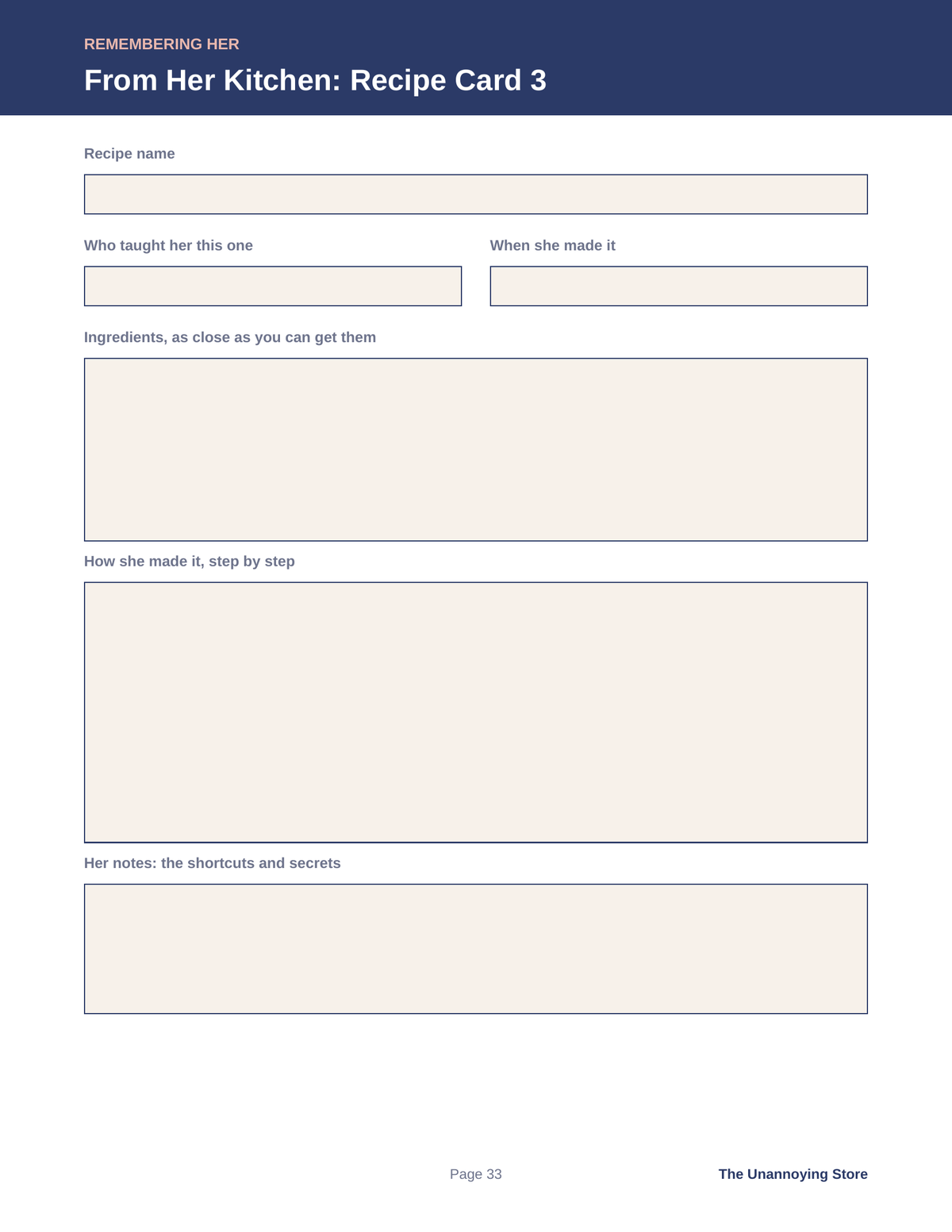 Grief Journal for the Loss of a Mother