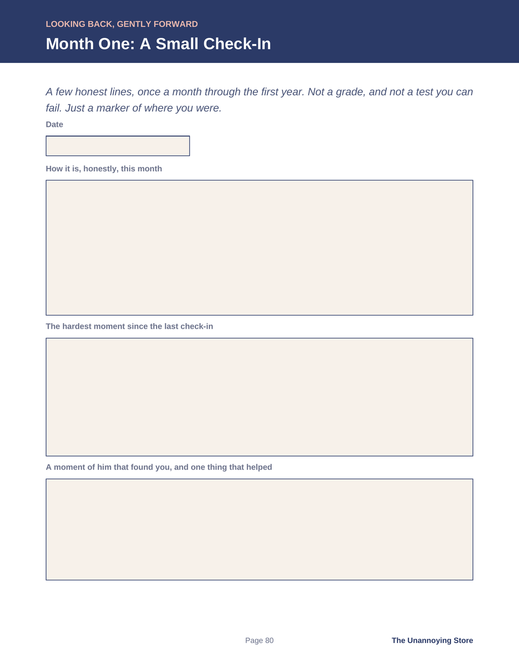 Grief Journal for the Loss of a Dad