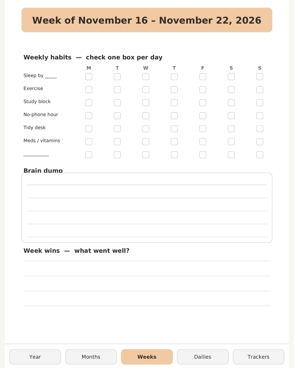 adhd preview tracker